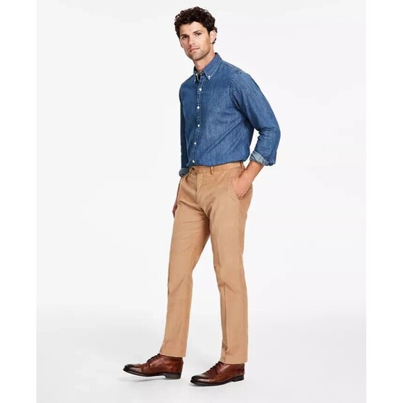 Tommy Hilfiger Other - Tommy Hilfiger Men's Modern-Fit Solid Corduroy Pants, Tan, 44x32